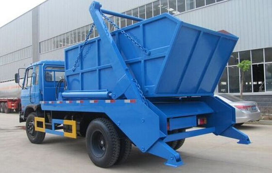Dongfeng Front Loader Dump Truck Śmieci Teller Truck 8CBM